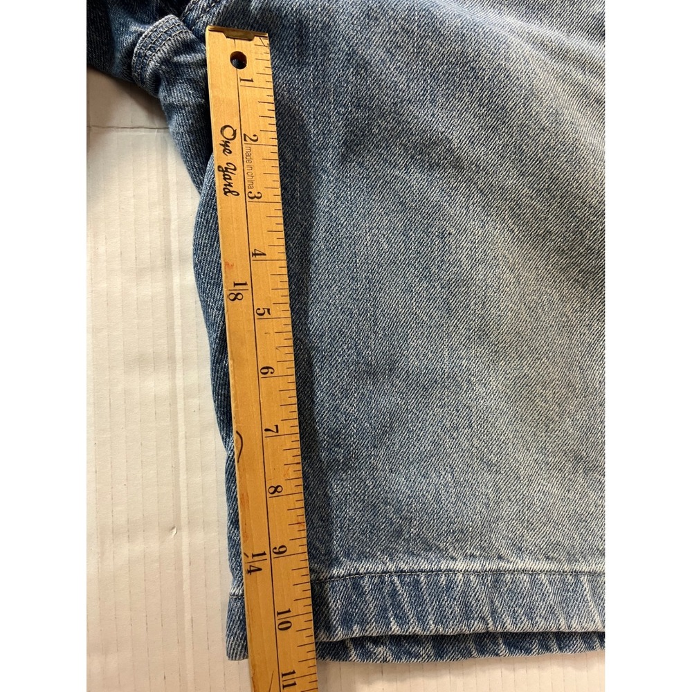 Red Camel Carpenter Denim Shorts Mens 36 Blue Light Wash Utility - Picture 5 of 6